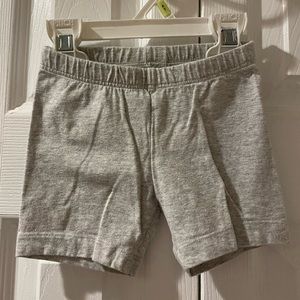 Old Navy toddler gray biker shorts